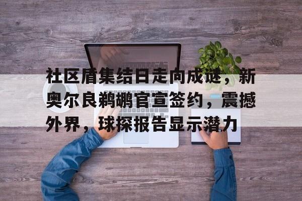 开云体育 登录-社区盾集结日走向成谜，新奥尔良鹈鹕官宣签约，震撼外界，球探报告显示潜力的简单介绍